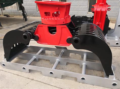 mini excavator log grapple for sale|mini excavator mechanical grapple.